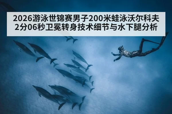 2026游泳世锦赛男子200米蛙泳沃尔科夫2分06秒卫冕转身技术细节与水下腿分析